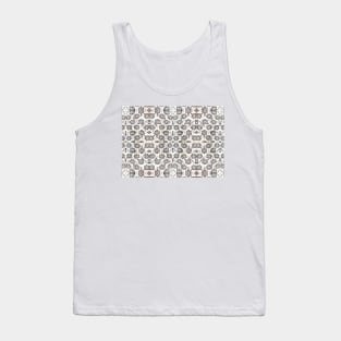 Lace Flower Ornament Tank Top